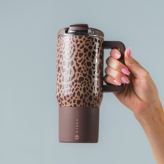 Coffee Traveler - Brown Leopard - US 3988