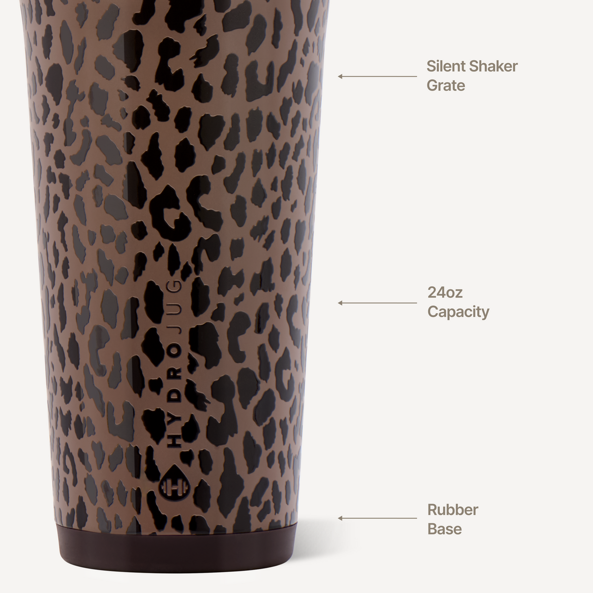 Insulated Shaker (24Oz) - Brown Leopard - US 0953