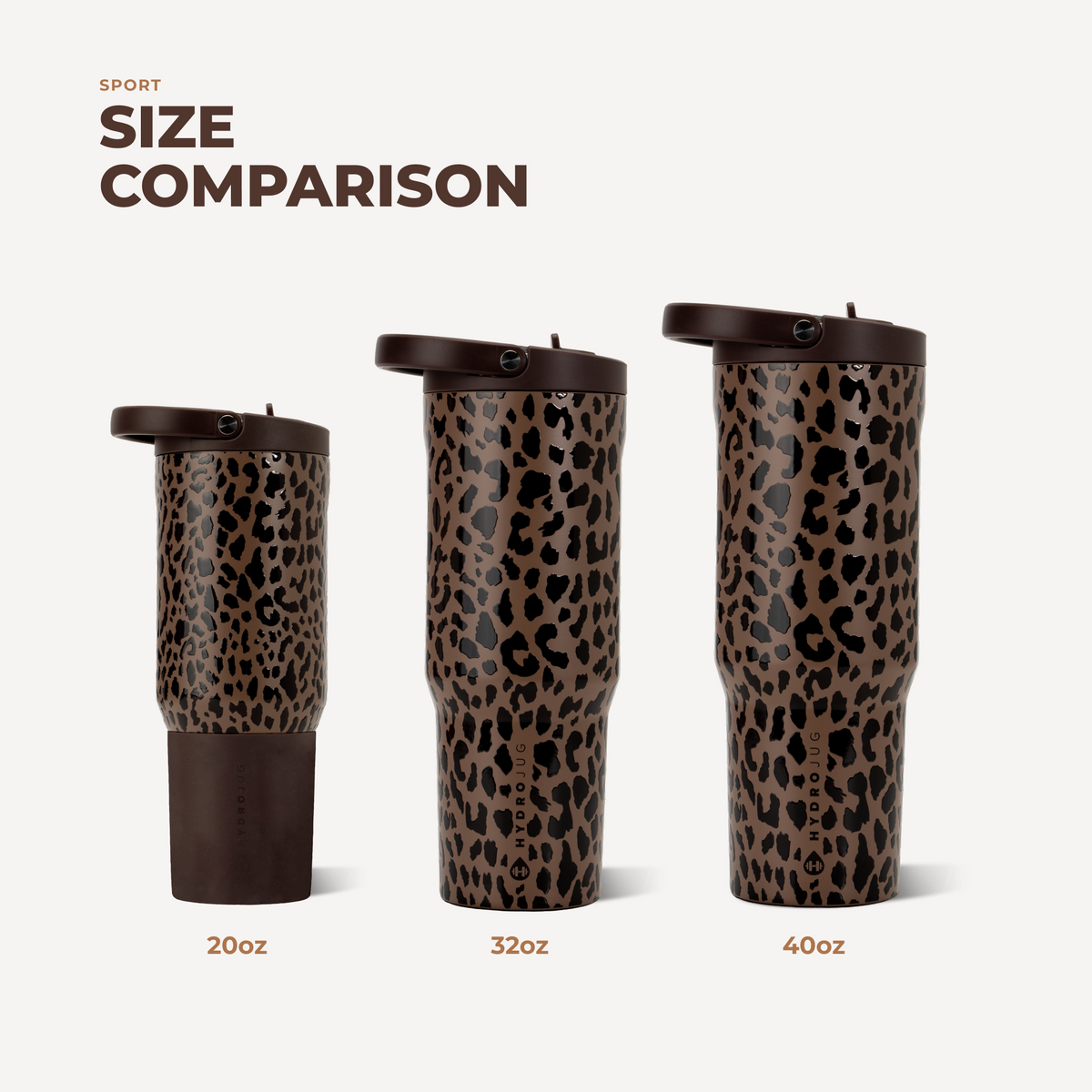 Sport (20Oz) - Brown Leopard - US 0090