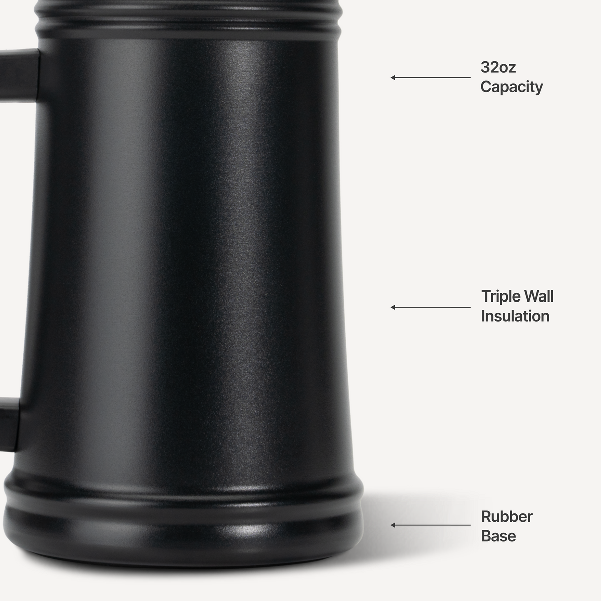 Stein (32Oz) - Black - US 1868