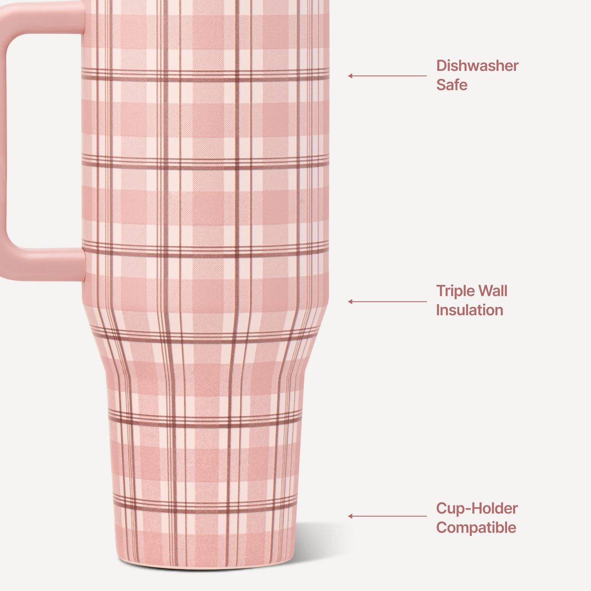 Traveler (32Oz) - Pillow Talk Plaid - US 0400