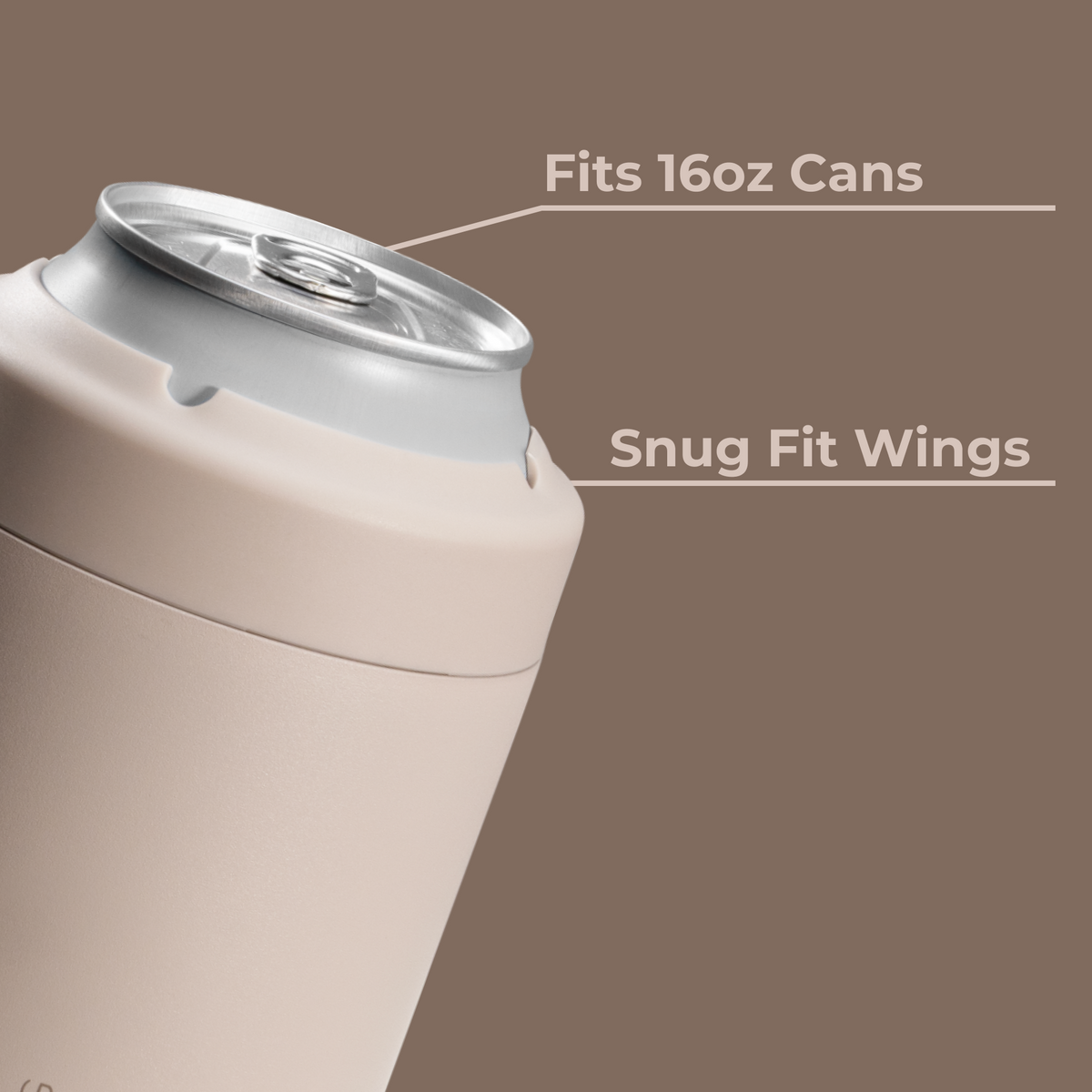 Can Cooler (16Oz) - Dune - US 2824