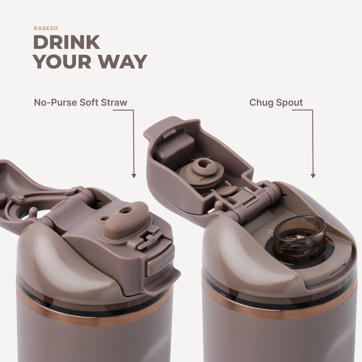 Ease2O (40Oz) - Clay - US 2991