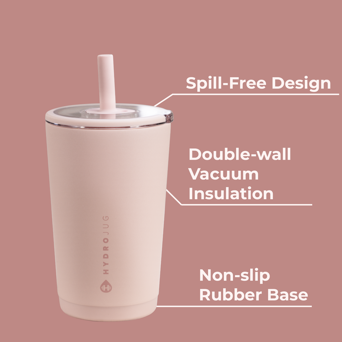 Everyday Tumbler 14Oz - Dusty Rose - US 5867