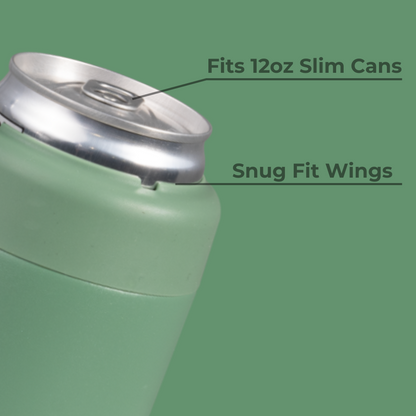Can Cooler (Slim) - Sage - US 1304