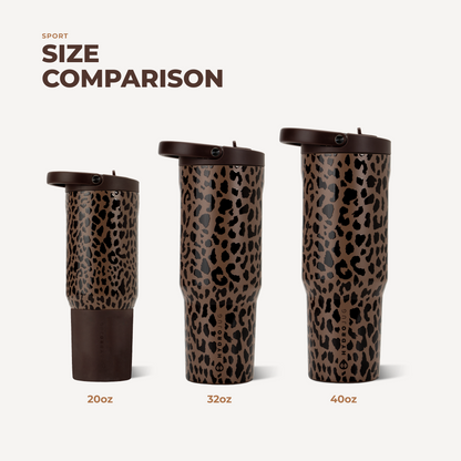 Sport (20Oz) - Brown Leopard - US 0090