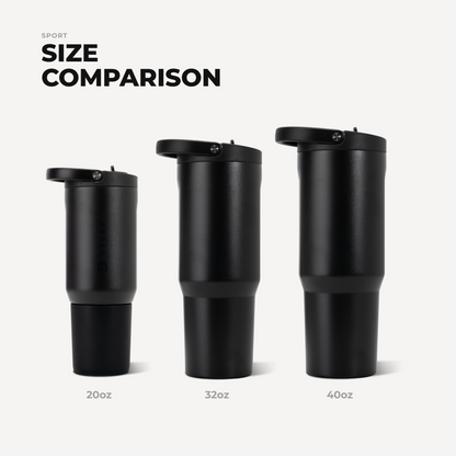 Sport (32Oz) - Black - US 8040