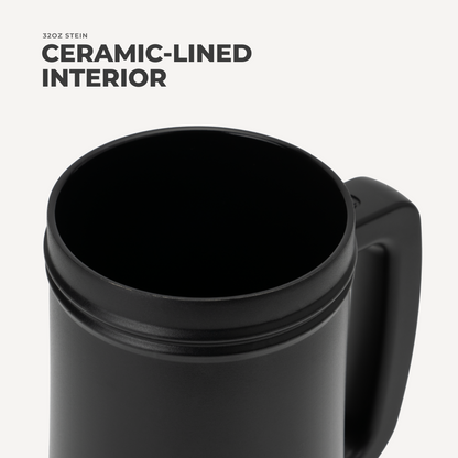Stein (32Oz) - Black - US 1868