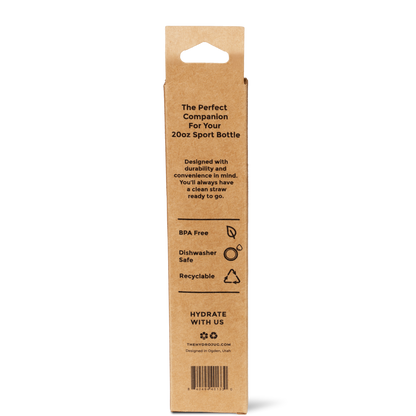 Straw 4 Pack - 20Oz Sport Straws - US 8209