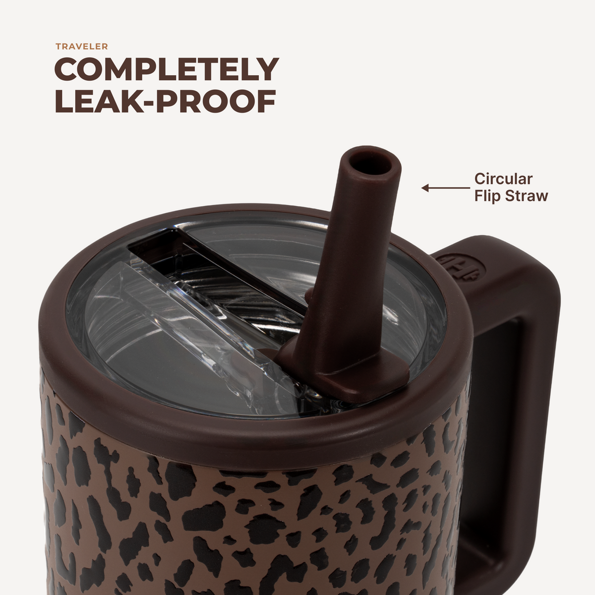 Traveler (20Oz) - Brown Leopard - US 6132